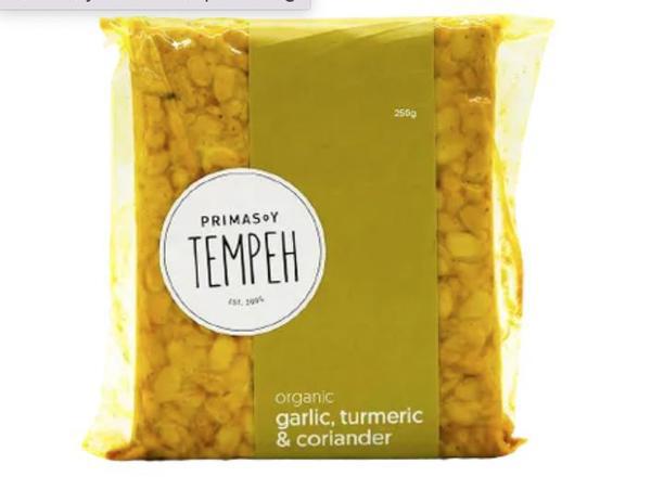 Tempeh Organic: Garlic, Turmeric & Coriander  - PS (Esky Required)