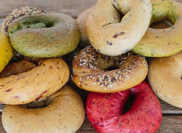 2 x Fresh Baked Bagels, Surprise Flavours  (THU / FRI ONLY)
