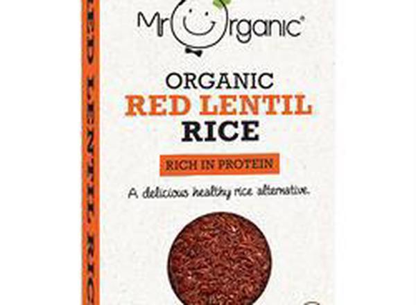 Mr Organic Red Lentil Rice 250g