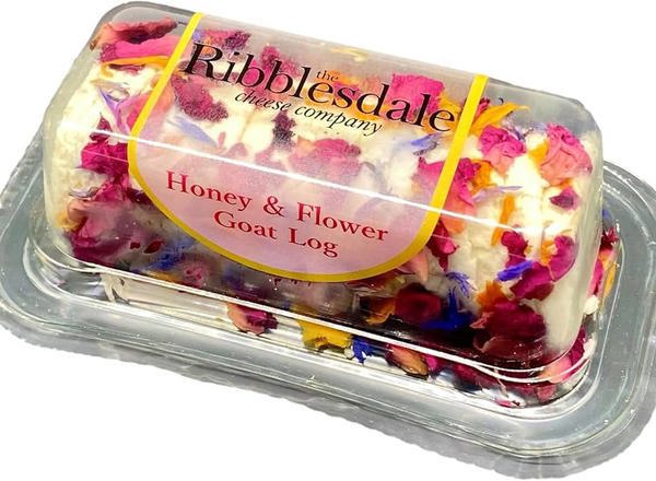 Honey and Flower Goat Log
