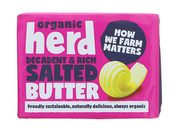 Organic Herd Salted Butter
