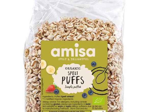 Amisa Organic Spelt Puffs 200g