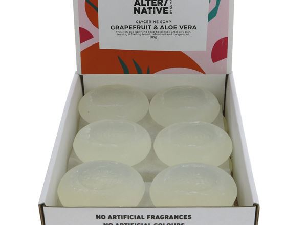 Grapefruit & Aloe Vera - Round Soap