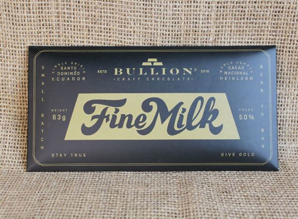 Bullion Fine Milk Chocolate 44% (63g)