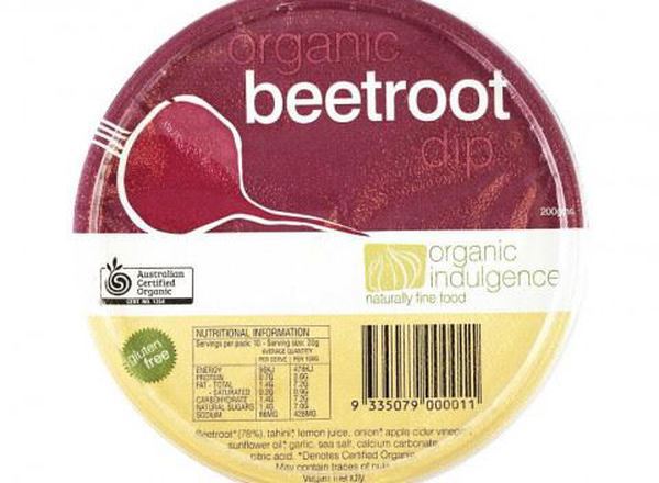 Dip Organic: Beetroot - OI (Esky Required)
