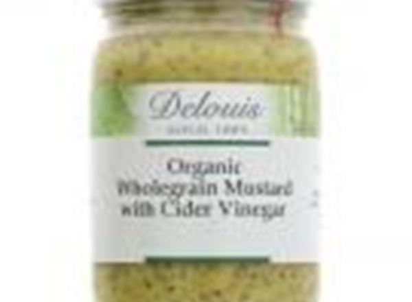 (Delouis) Mustard - Wholegrain 200g