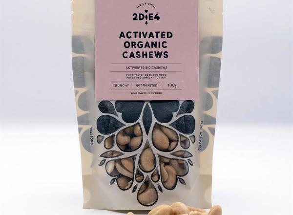 2DiE4 Activated Organic Cashews 100g