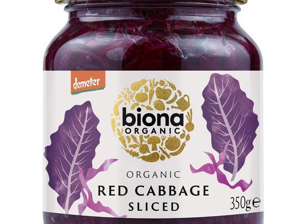 Biona Organic Red Cabbage Sliced Demeter 350g