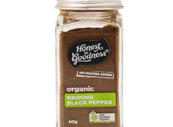 Pepper - Black - Ground - Organic - HG