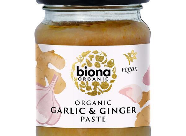 Biona Garlic & Ginger Paste Organic 130g