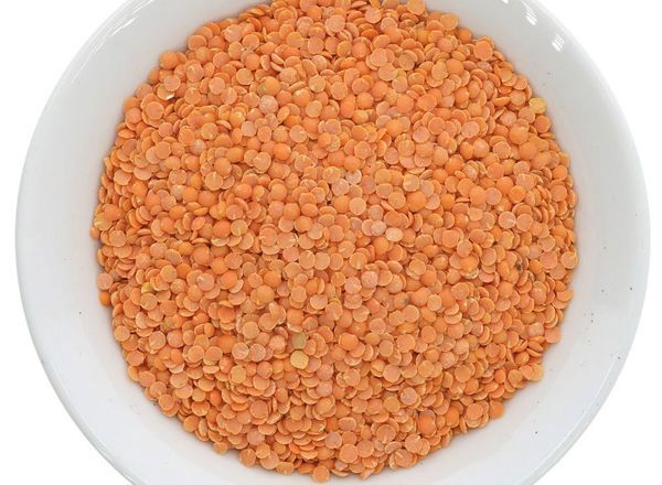 Organic Red Split Lentils (per 100g)