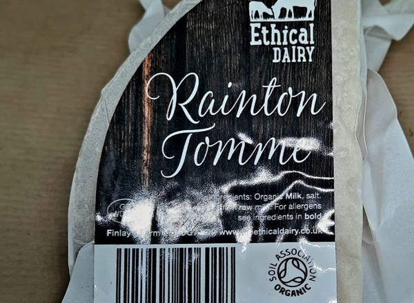 The Ethical Dairy - Rainton Tomme (150-160g)