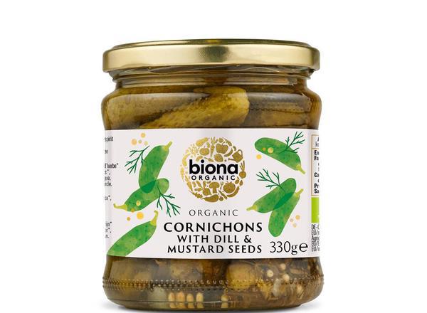 Organic Cornichons 330g