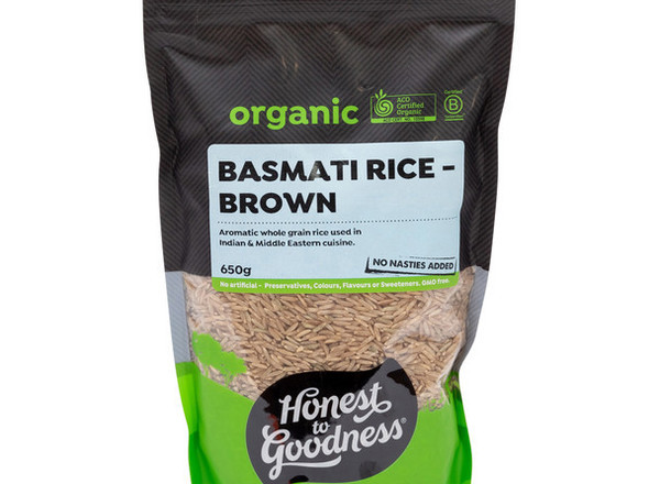 Rice - Basmati - Brown - Organic - HG