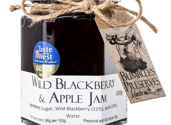 Wild Blackberry & Apple Jam