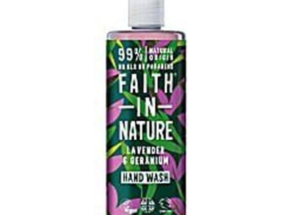 Faith in Nature Liquid Hand Soap 400ml - Lavender & Geranium