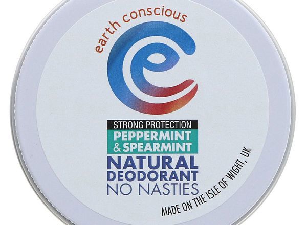 (Earth Conscious) Natural Deodorant - Peppermint & Spearmint 60g