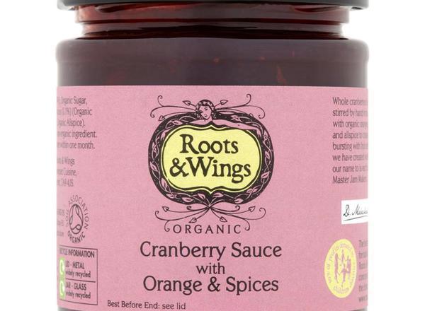 Organic Cranberry Sauce with Orange & Spices 200g