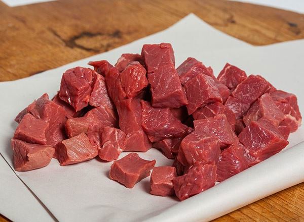 Beef Organic: Diced - SO (Esky Required)