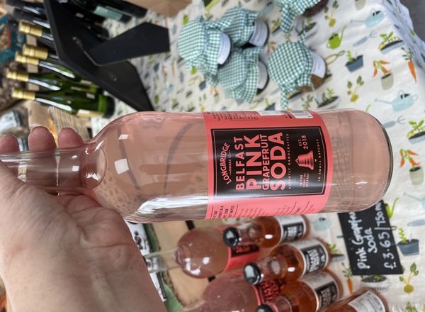 Pink Grapefruit Soda 750ml