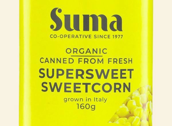 Suma Supersweet Tinned Sweetcorn