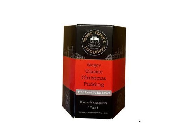 George's Classic Christmas Pudding 2 X 120g