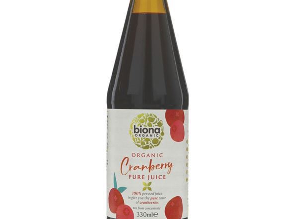 Biona Cranberry Juice - 100% - Organic
