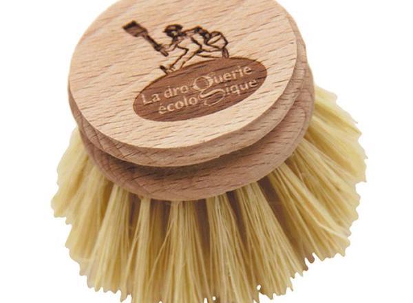 Wooden Dish brush replacement head