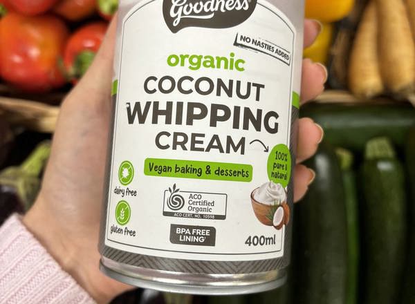 Honest to Goodness Coconut Whipping Cream 400ml