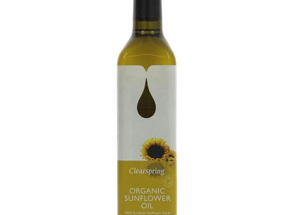 (Clearspring) Oil - Sunflower Cold Pressed 500ml