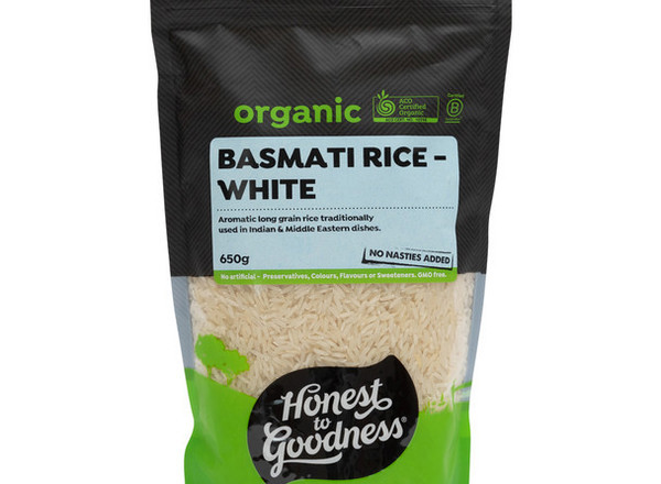 Rice - Basmati - White - Organic - HG