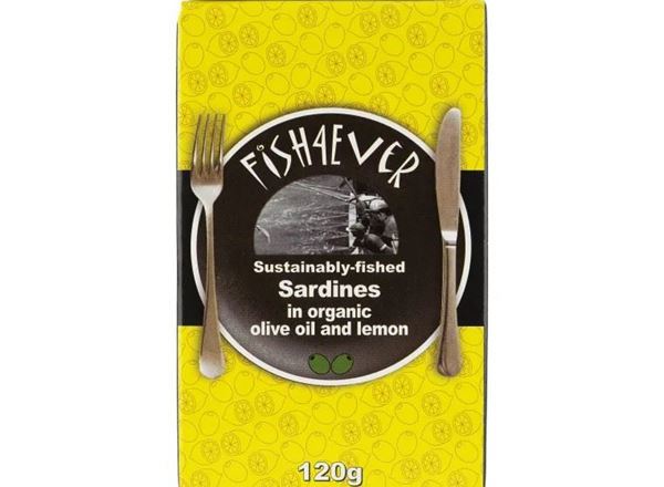 Fish4ever Sardines in Organic Olive Oil & Lemon