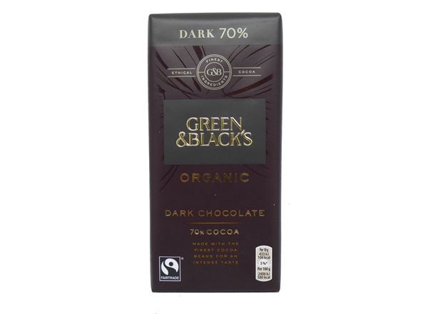 Green & Black's Organic Dark 70% Chocolate