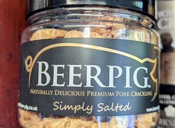 Beer Pig Pork Scratching 200g