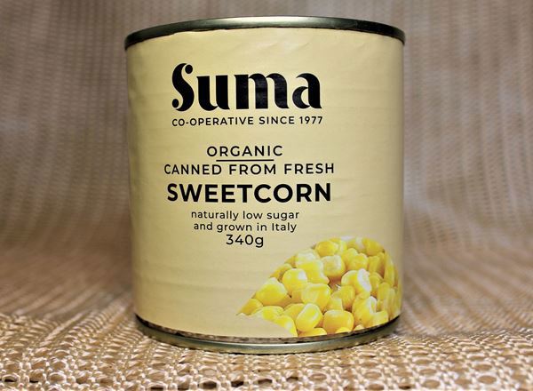 Organic Tinned Sweetcorn
