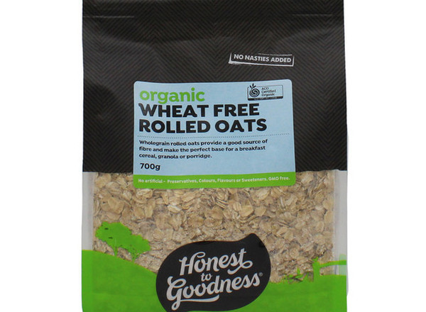 Oats - Rolled - Organic - Wheat Free - HG