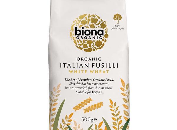 Organic White Fusilli Pasta 500g