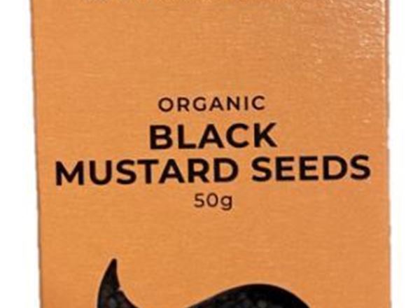 Organic Mustard Seed - black 50G