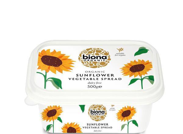 Organic Sunflower Vegetable Spread 500g