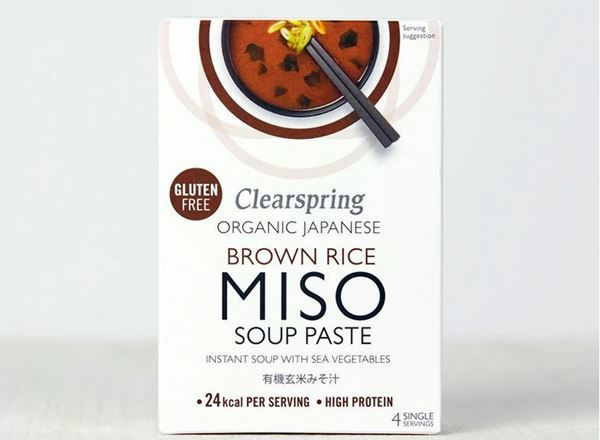 Clearspring Organic Brown Rice Miso Soup Paste 4pk