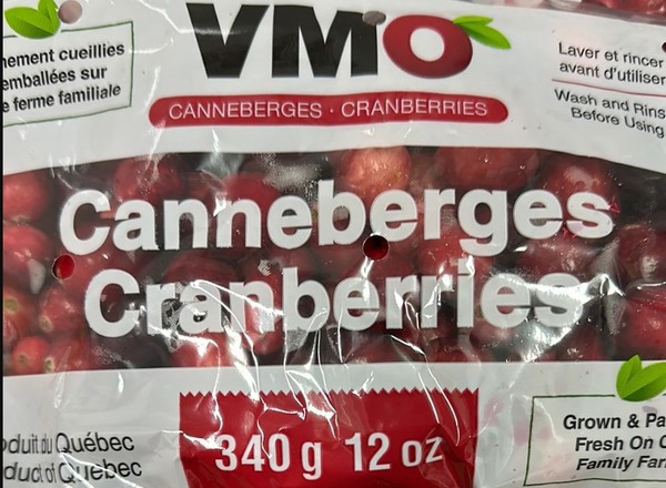 Cranberries - Fresh 340g