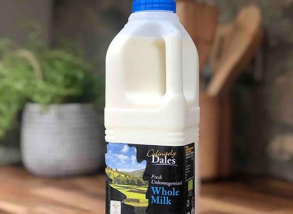 Definitely Dales Fresh Unhomogenised Milk 1l