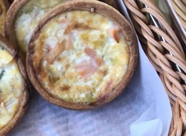 Quiche-Smoked Salmon-Gruyere-Leek