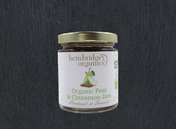 Organic Pear and Cinnamon Jam