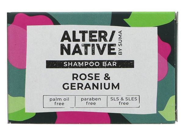 (Alter/native) Shampoo Bar - Rose & Geranium 90g