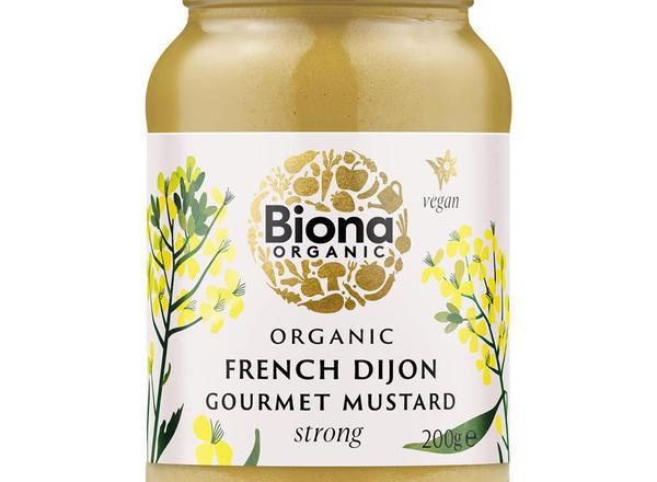 French Dijon Mustard Strong Organic 200g