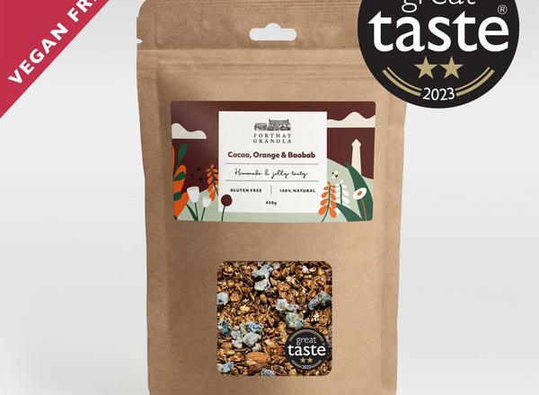 Cacao, Orange & Baobab Granola