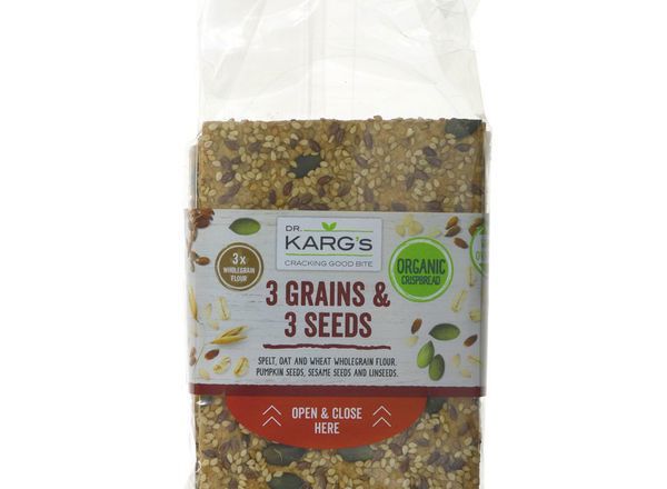 Dr Karg 3 Grain 3 Seed Crispbread