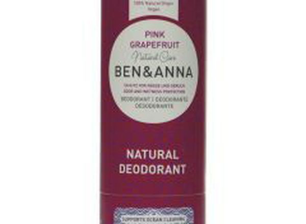 Ben & Anna Pink Grapefruit Deodorant - paper tube - New!