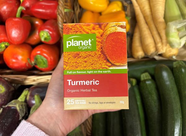 Planet Organic Tea 25 Bags Turmeric